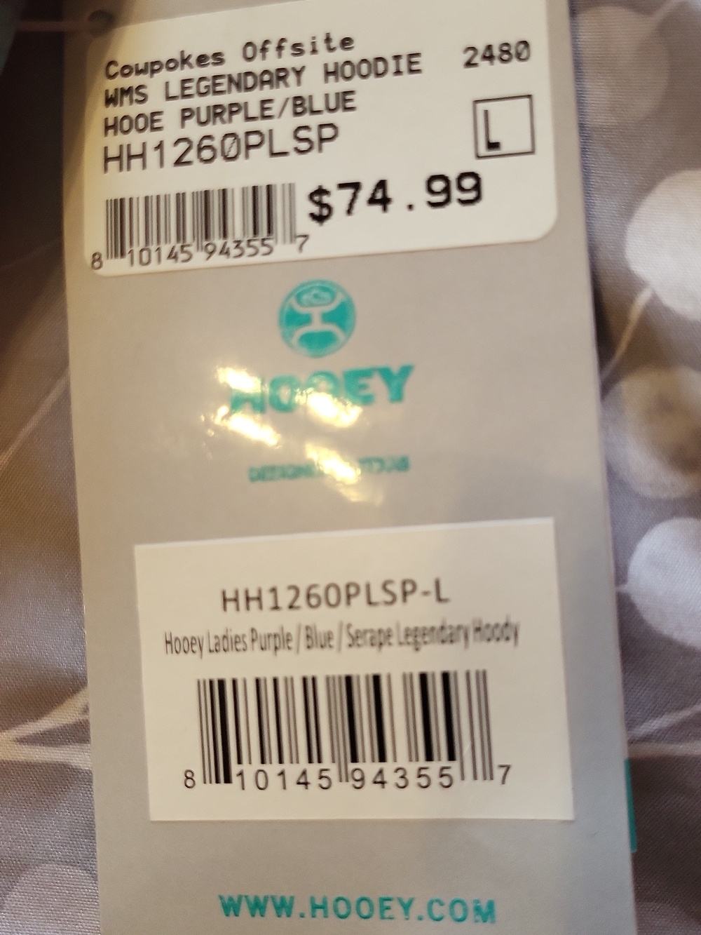 NWT! Hooey Womens Hoodie AZTEC Design - Picture 3 of 3